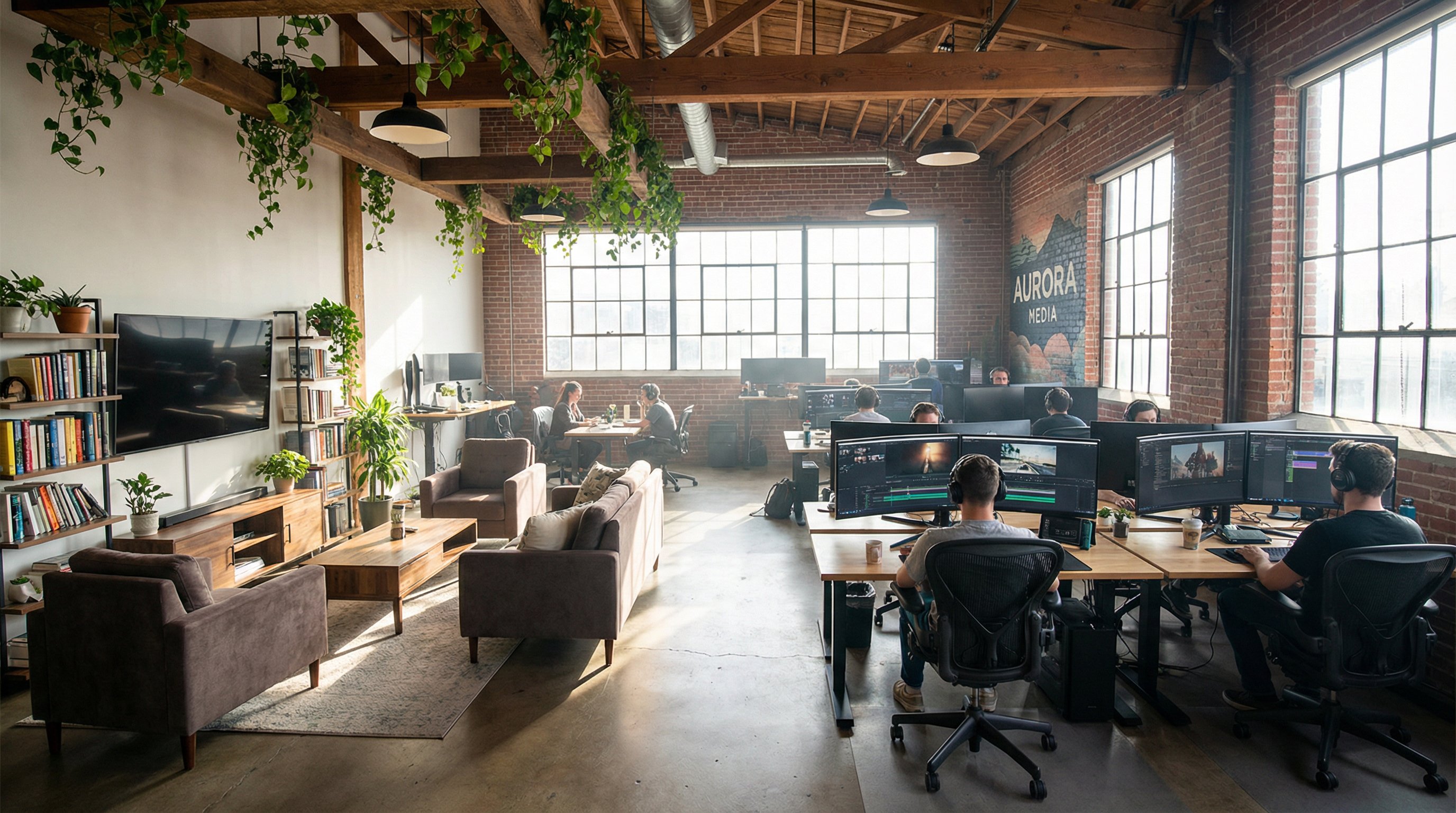 女神视频公司环境